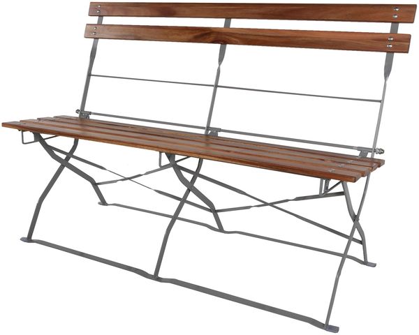 Biergartenbank Gartenbank Parkbank Holzbank Bank B110xT48xH84cm