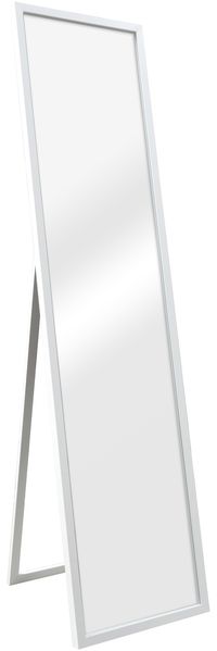 Standspiegel Giovinazzo 150x35 cm neigbar Weiß [en. casa]