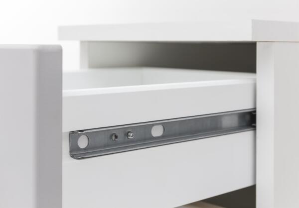 Hochschrank >Riga< in Hellgrau-Matt - 25x190x35cm (BxHxT) Bild 6