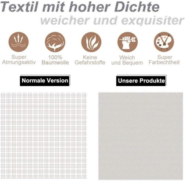 Bettwäsche 135x200 Baumwolle 4tlg Grau Rosa Blumen Wendebettwäsche Bild 7