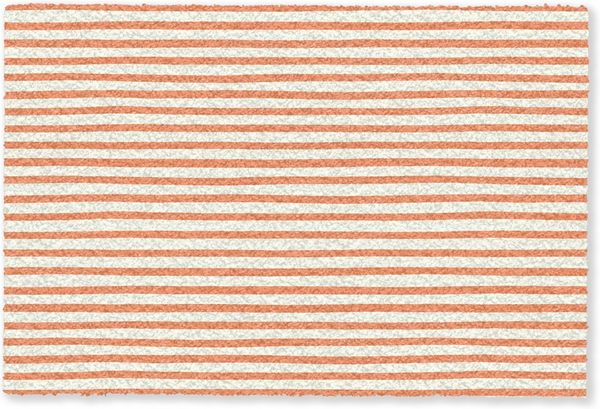 MuchoWow Fußmatte Meer - Tiere - Rot - Streifen, Rechteckig, innen Schmutzfangmatte, Tür, Schmutzfänger Flur, Teppich, 60x40 cm