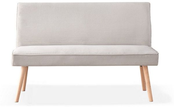 B&D home Essbank PAUL, gepolstert, Federkernbox, mit oder ohne Rückenlehne in 120/140/160cm