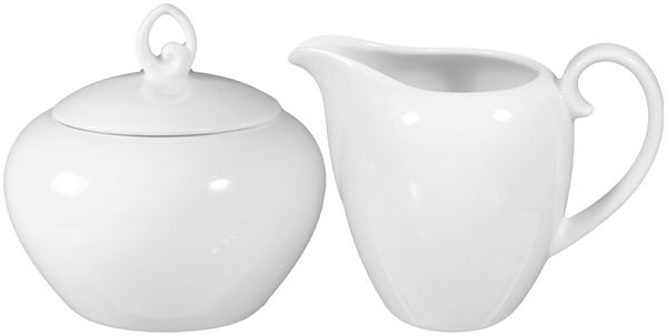 Seltmann Weiden Rondo/Liane Weiß Milch- und Zuckerset groß