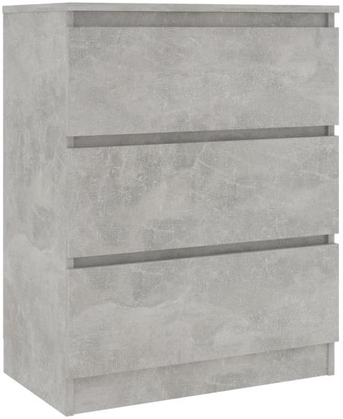 Sideboard Betongrau 60 x 33,5 x 76 cm Spanplatte