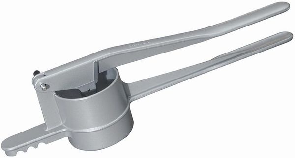 Spätzlepresse 42cm silber "Spätzlechef" handgesch.