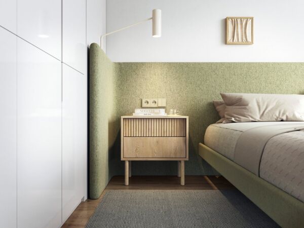 yourhouse24 Nachttisch Tavo F Eiche Cremona 54x55x40 cm