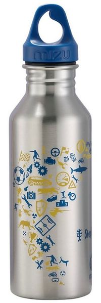 Step by Step Trinkflasche Edelstahl, 0,5 l, auslaufsicher, BPA-frei