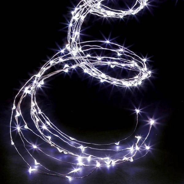 Fééric Lights & Christmas Lichterkette Lichterkette für Außenbereich, Kaskade, 600 LED, 600 LED