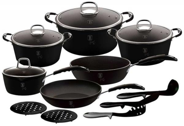 Berlinger Haus Berlinger Haus Satz Granittöpfe 8768