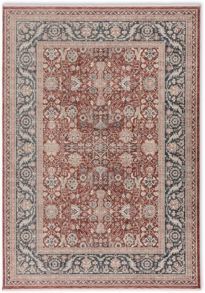 ASTRA Teppich Tropea 241, rechteckig, Höhe: 6 mm, Vintage, leichter Glanz, hochwertiger Kurzflor, Orientalisch