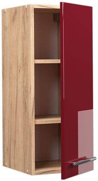 Hängeschrank Fame-Line Bordeaux Hochglanz 30 cm Vicco Bild 4