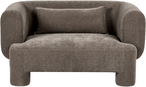 Sofa 2-Sitzer HOGBO Stoff Braun