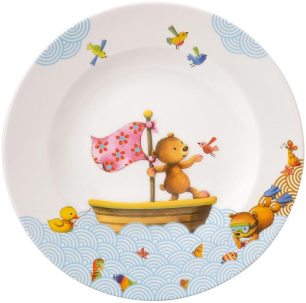Villeroy & Boch HAPPY AS A BEAR Kinderteller flach
