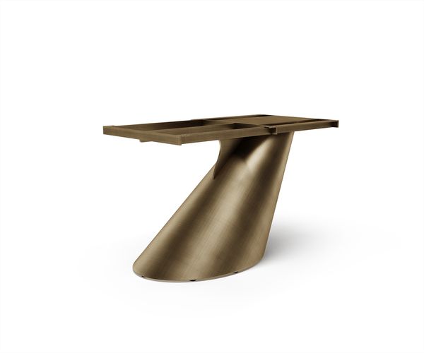 Tischgestell Cono Metallic Gold