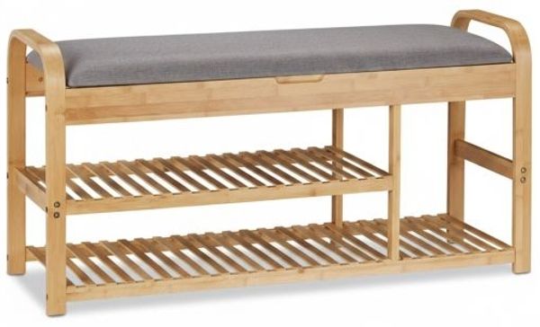 Relaxdays Schuhbank mit Stauraum Bild 10