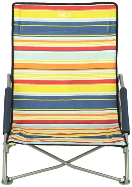 NILS CAMP NC3035 Campingstuhl – klappbarer Outdoor Stuhl mit Tragetasche Mehrfarbig