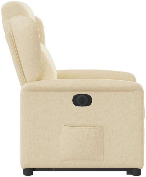 vidaXL Relaxsessel mit Aufstehhilfe Elektrisch Creme Stoff 3303162 Bild 6