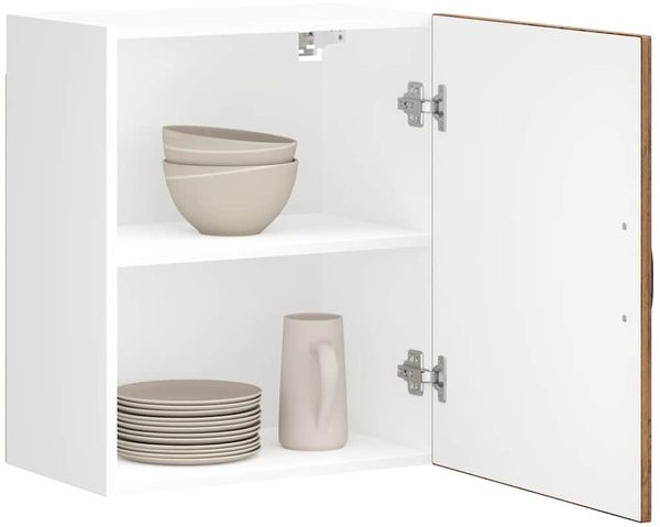 vidaXL Küchen-Hängeschränke 2 Stk. Lucca Altholz-Optik Holzwerkstoff 853814