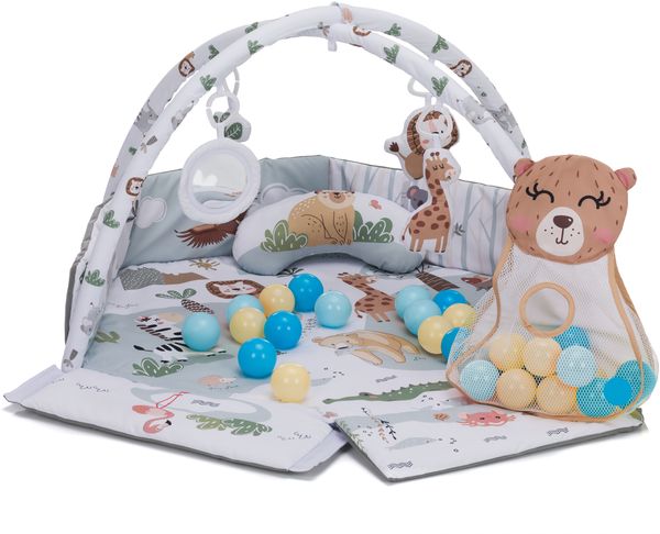 Aktivbogen - Spielematte Bälle wildlife bunt