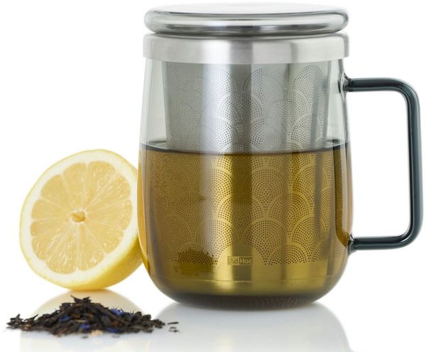 Adhoc Yuna Teeglas mit Teefilter 560 ml