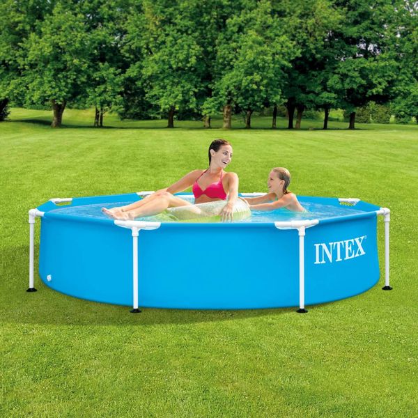 Intex Swimming Pool Metallrahmen 244x51 cm 92516