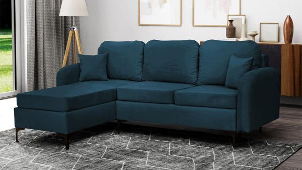 Ecksofa Vadrin L, Seite: Links, Farbe: Manila 25