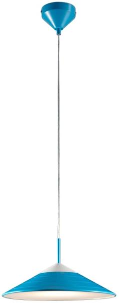 LED Hängeleuchte, Esszimmer, blau, warmweiß, H 150cm