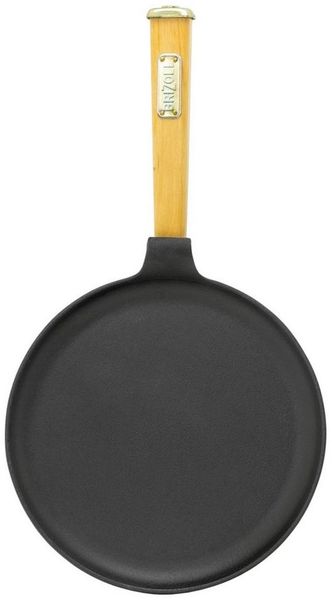 BIG-PAN Crêpepfanne Ø22 cm Pfanne für Crêpes - Pfannkuchen Gusseisen, Gusseisen
