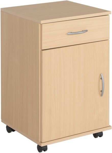 Rollcontainer Bürocontainer Schubcontainer Nachtschrank buche - buche