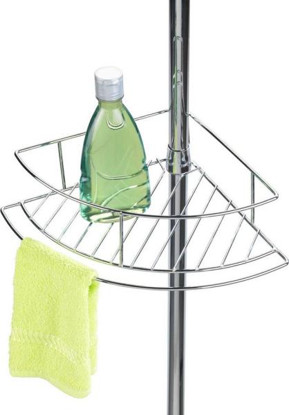 WENKO DOLCEDO Dusch Eckablage, Chrom glänzend