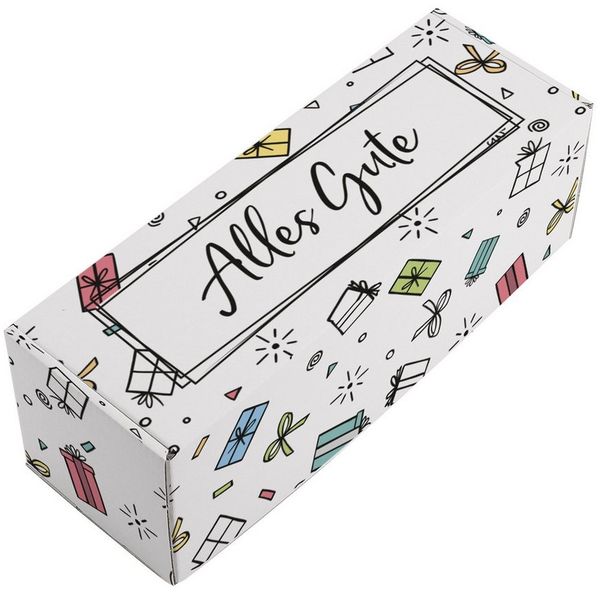 Herz & Heim Geschenkbox zum Geburtstag - Geschenkverpackung aus stabiler Pappe, verschiedene Größen