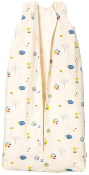 Cotonea Bio-Baumwolle Kinderschlafsack mit Flanellfutter Design Meister Hase