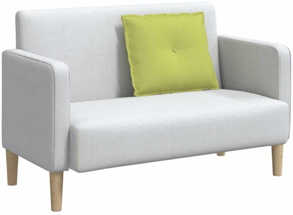 vidaXL Rückenkissen Hellgrün 60 x 19 x 50 cm Stoff 42014668 Bild 2