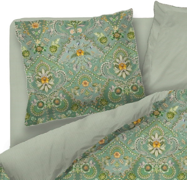 Pip Studio Bettwäsche Saluti Piccoli Green Perkal cm Bild 2