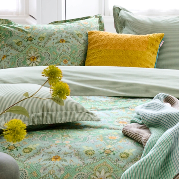 Pip Studio Bettwäsche Saluti Piccoli Green Perkal cm Bild 6