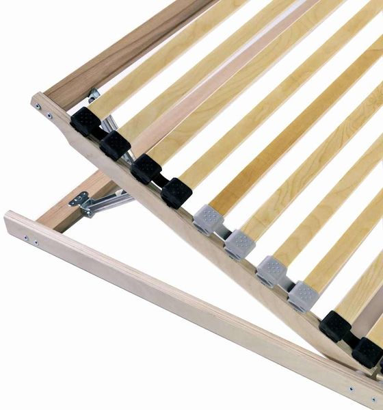 vidaXL Bett-Lattenrost Braun 140 x 190 cm Massivholz Buche 42015249 Bild 3