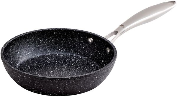 Homeware 'Alu' Bratpfanne, Aluminium schwarz, 20 x 4.3 x 4.3 cm, Keramikbeschichtung PFAS-frei