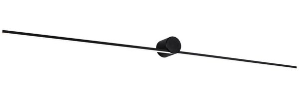 LED Spiegelleuchte Sava IP44 3000K 850lm 230V 13,5W Schwarz matt