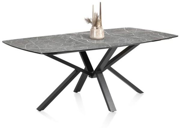 PALACE Esstisch grau HPL 240cm x 115cm x 77cm