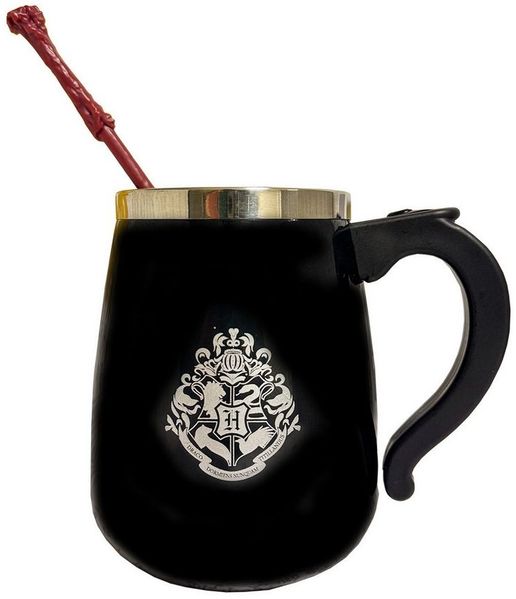 Harry Potter Tasse Harry Potter - Selbstrührende Tasse mit Zauberstab (350 ml)