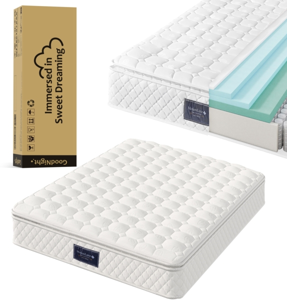 Polsterbett 140x200 cm aus Leinen mit Stauraum, LED-Beleuchtung und Ladefunktion Bild 9