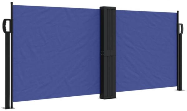 vidaXL Seitenmarkise Ausziehbar Blau 100x600 cm 4004581