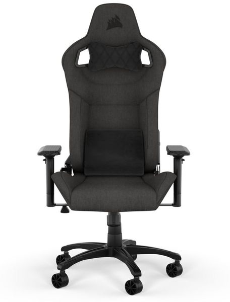 Corsair T3 Rush Gaming-Stuhl, Legierter Stahl, Holzkohle, One Size
