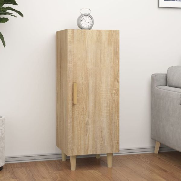Sideboard Sonoma-Eiche 34,5 x 34 x 90 cm Holzwerkstoff [812324]