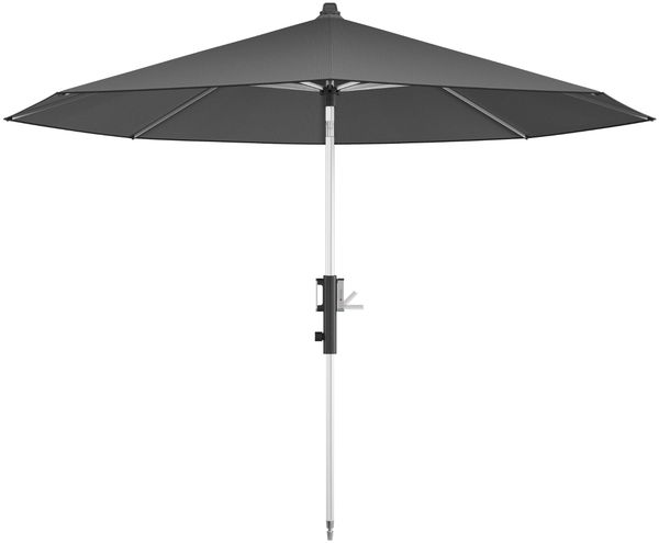 Knirps Kurbelschirm / Mittelmastschirm "Phönix 315", dark grey, Ø 315 cm