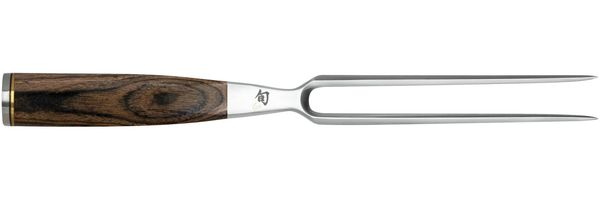 'KAI Shun Premier' Tim Mälzer Fleischgabel, Stahl Silber, 16,5 cm