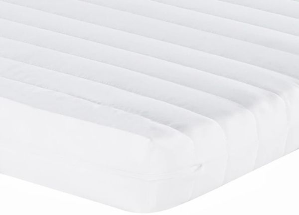 vidaXL Schaumstoffmatratze Kinder Weiß 80x160 cm 7-Zonen Härte 20 ILD 4016553 Bild 7