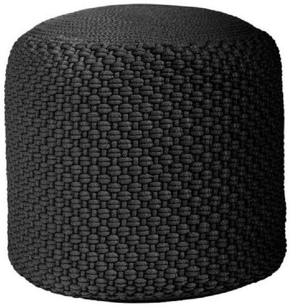 PAD Hocker PAD Pouf Hocker UNI Schwarz (40x40cm)