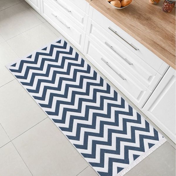 Jimri Teppich Kelim, Läufer, Wohnzimmer Teppich Flur Läufer