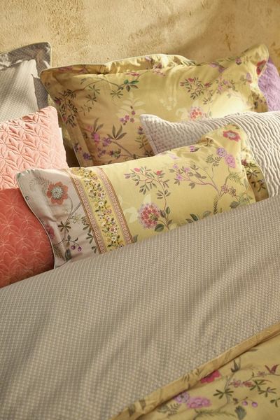 PiP Studio Bettwäsche Pip Studio Bettwäsche Set, Bettwäsche Set Bodhi Flower, 3 teilig